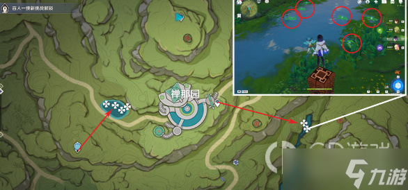 2023原神月莲采集方法