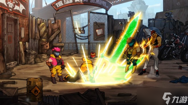 橫版闖關游戲《怒之鐵拳4》大型更新發(fā)布 Steam半價促銷中！
