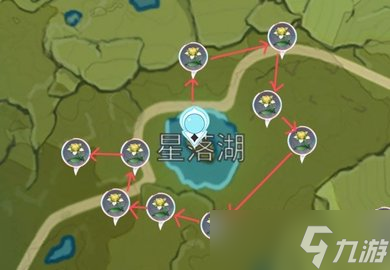 原神甜甜花哪里最多 原神甜甜花采集分布图位置分享
