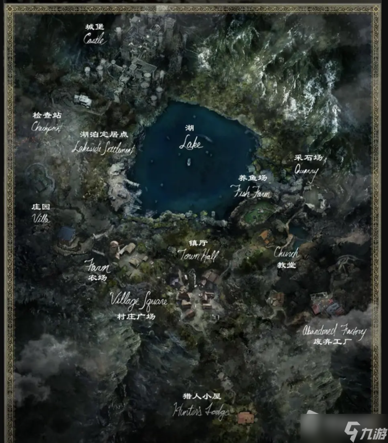 《生化危机4重制版》地图资料分享