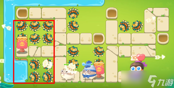 保卫萝卜4纸鸢探春第五关怎么过