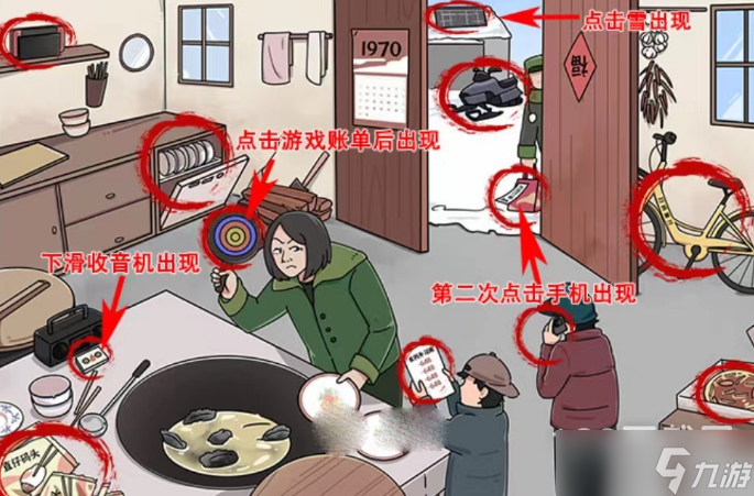 《玩梗高手》七零挨揍时光通关方法