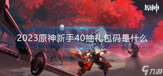 原神新手40抽礼包码是什么
