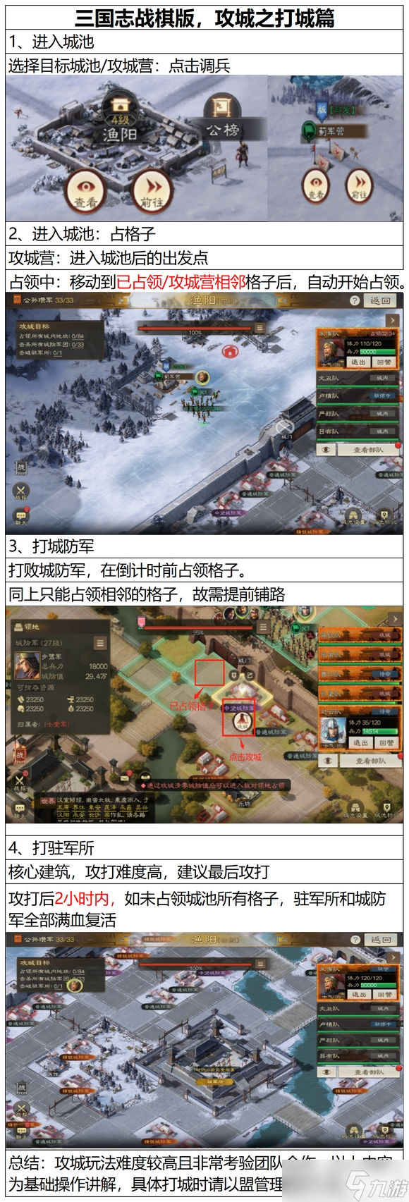 《三国志战棋版》同盟打城教程