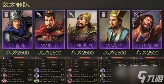 《三国志战棋版》五级地曹昂队打法介绍