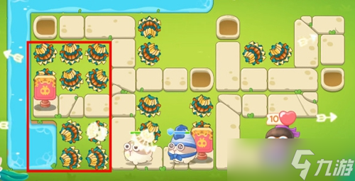 保卫萝卜4纸鸢探春第五关怎么过
