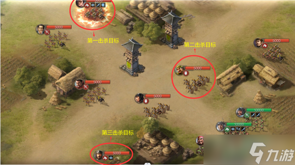 《三国志战棋版》七级地高顺队打法介绍