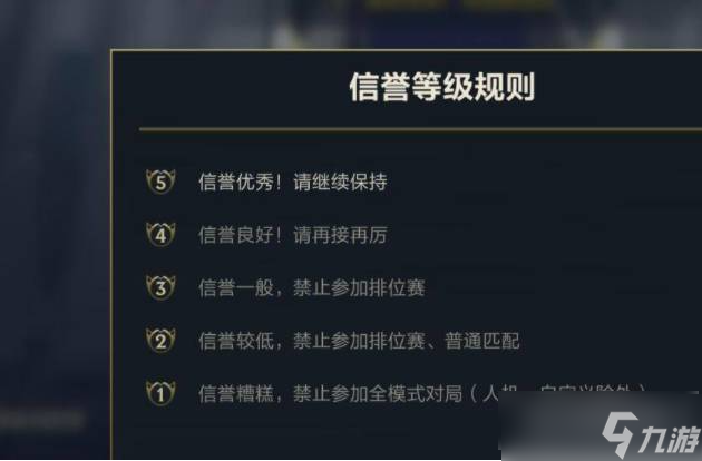 lol手游如何恢复信誉分 lol手游恢复信誉分方法介绍