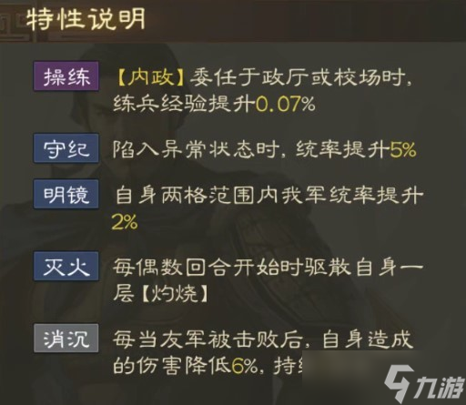 三国志战棋版于禁怎么搭配