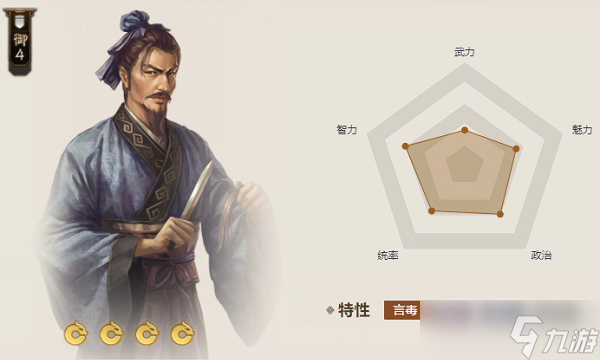 三国志战棋版铜雀属性介绍