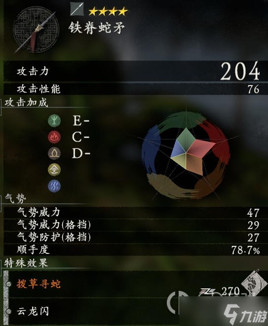 《卧龙苍天陨落》全武器补正数值一览