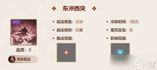三国志战棋版徐晃属性强度介绍