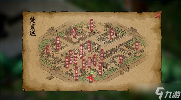 《大侠立志传》藏宝图对应地点大全