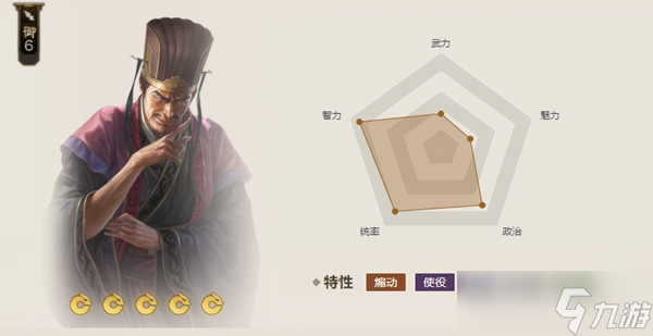 三國(guó)志戰(zhàn)棋版李儒屬性強(qiáng)度介紹