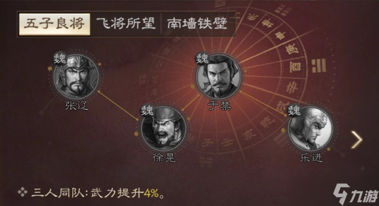 三国志战棋版张辽怎么搭配