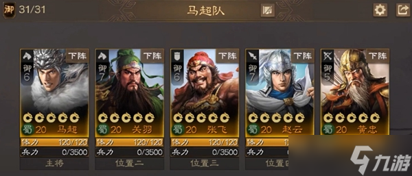 三国志战棋版马超属性强度介绍