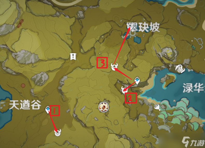 原神骗骗花位置介绍