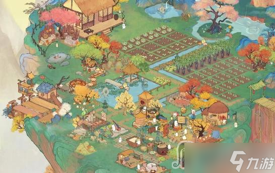 《桃源深处有人家》布局方法