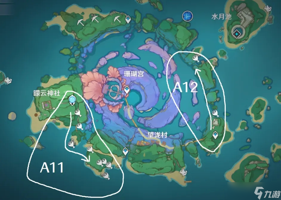 原神圣遗物狗粮最多的地方 原神圣遗物狗粮采集路线图最新一览
