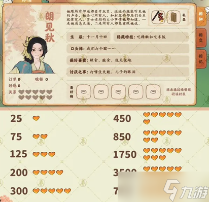 桃源深处有人家村民好感度提升攻略
