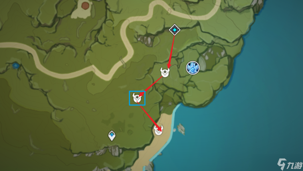 原神骗骗花分布图-原神骗骗花速刷路线