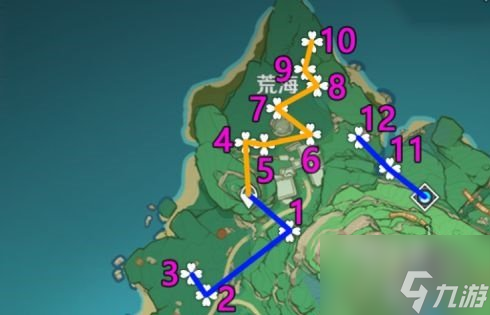 原神绯樱绣球位置介绍 2023绯樱绣球采集路线分享