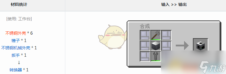 我的世界格雷科技6模組轉(zhuǎn)換器有什么用