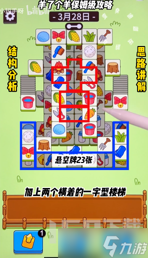 羊了个羊3.28关卡玩法 3月28日每日一关通关攻略