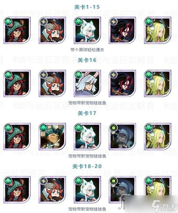 《剑与远征》美味梦境阵容搭配攻略