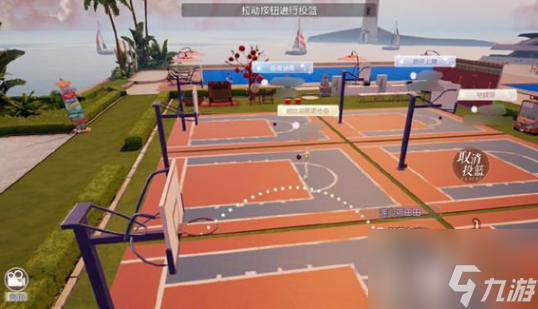 以闪亮之名怎么投篮 篮球场打球投篮方法