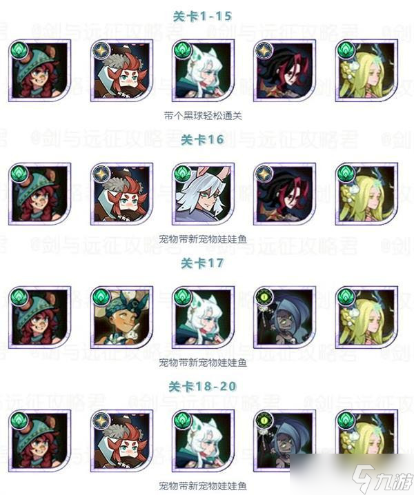 《剑与远征》美味梦境阵容搭配攻略