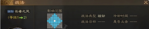 三國志戰(zhàn)棋版長者之風(fēng)戰(zhàn)法怎么樣