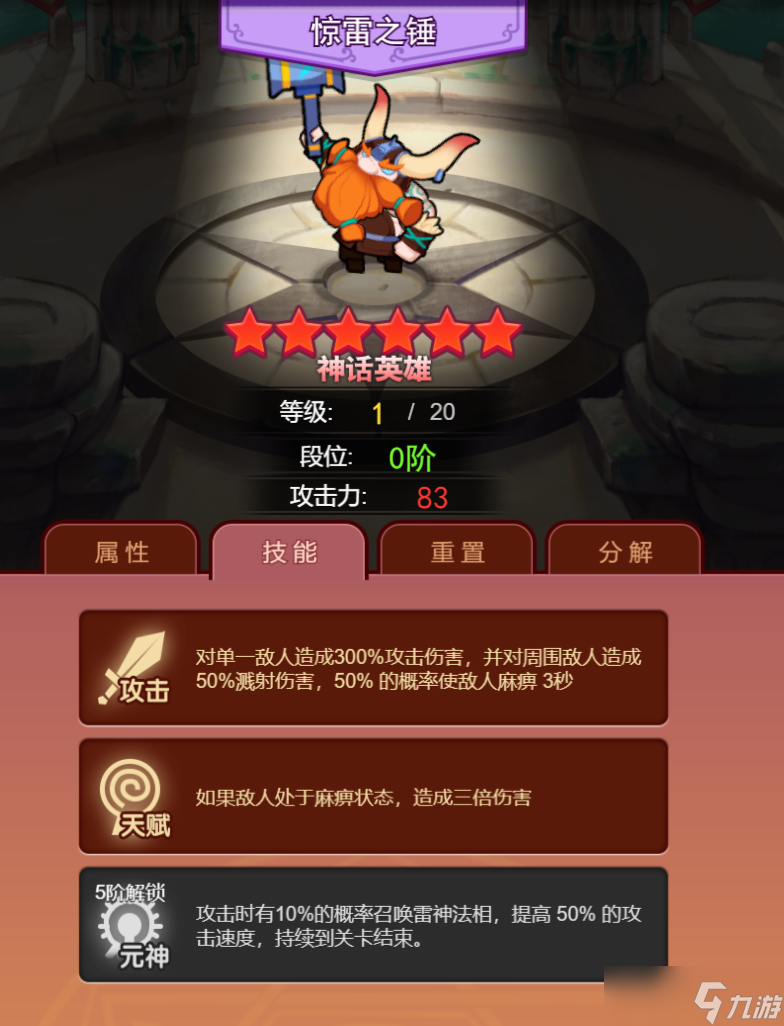 无尽守护雷电之源强度测评攻略