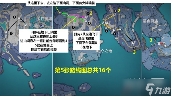 《原神》遗迹机兵速刷路线一览