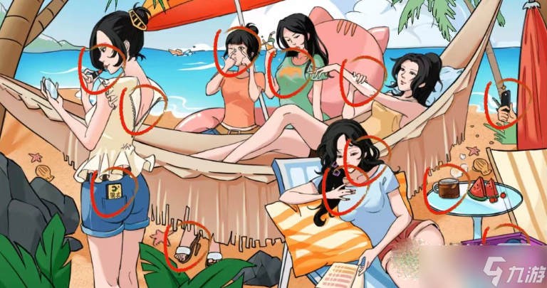 《疯狂梗传》找到12处美女的烦恼通关攻略一览