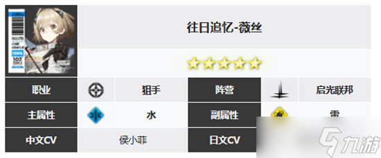 白夜极光第一只水属性光灵是谁