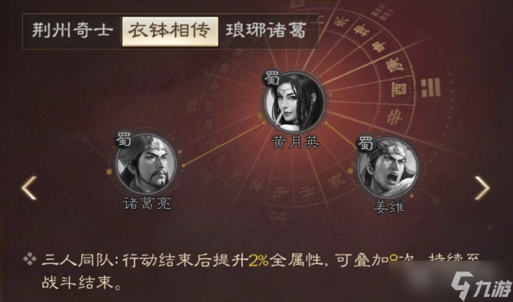 三国志战棋版诸葛亮战法搭配分享