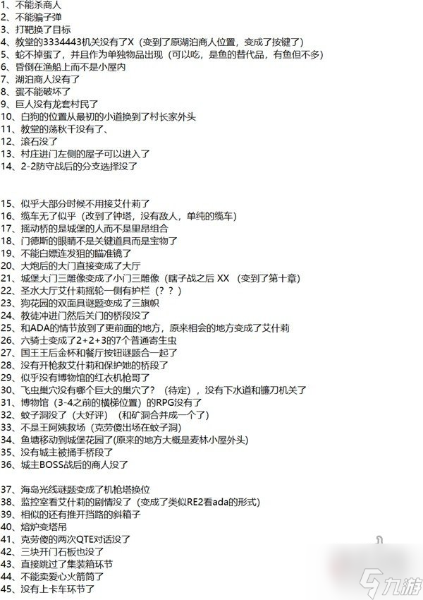 生化危機(jī)4重制版和原版區(qū)別大嗎 生化4重制版和原版改動調(diào)整介紹