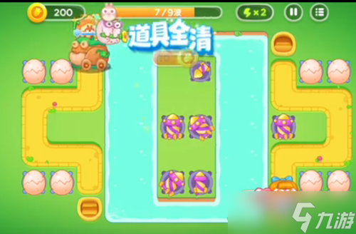 保卫萝卜4绿野奇缘第34关怎么过