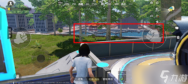 和平精英绿洲世界华科眼镜湖在哪里-绿洲世界华科眼镜湖位置分享