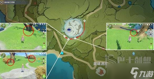 原神钩钩果位置图