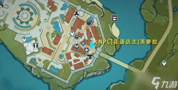 原神风车菊位置分布图2023 原神风车菊采集路线图