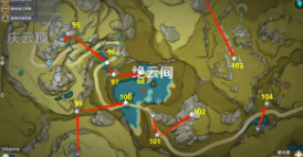原神岩神瞳位置大全高清图