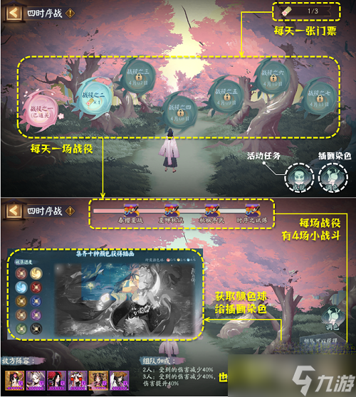 《阴阳师》四时序战玩法攻略