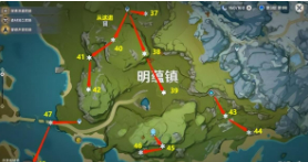 原神岩神瞳位置大全高清图