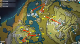 原神岩神瞳位置大全高清图