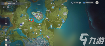 原神白铁矿采集路线图分享