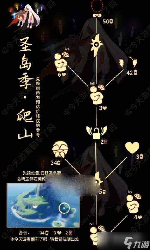《光遇》登山先祖复刻兑换图一览