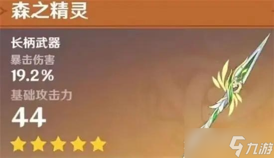 原神森之精灵属性详情