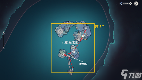 原神飘浮灵采集路线